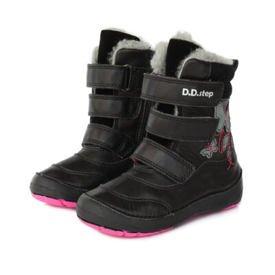 Alternative view of Winter leather ankle boots | D.D.Step | W023-117AM_W wool